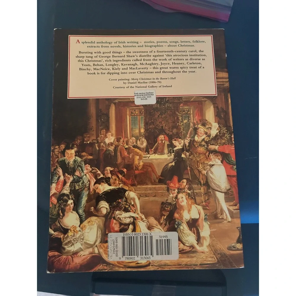 1994 Vintage The Irish Christmas Book John Killen Irish Literature